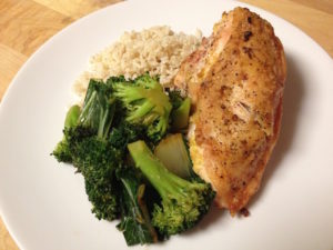 Chicken, Rice and Broccoli