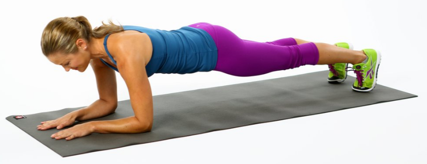 Übung für bessere Körperhaltung - Plank