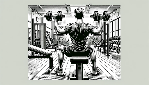 Der ultimative Leitfaden zu den Top 6 Übungen für 2024: Verwandle deine Fitness-Routine -  Dumbbell Shoulder Press